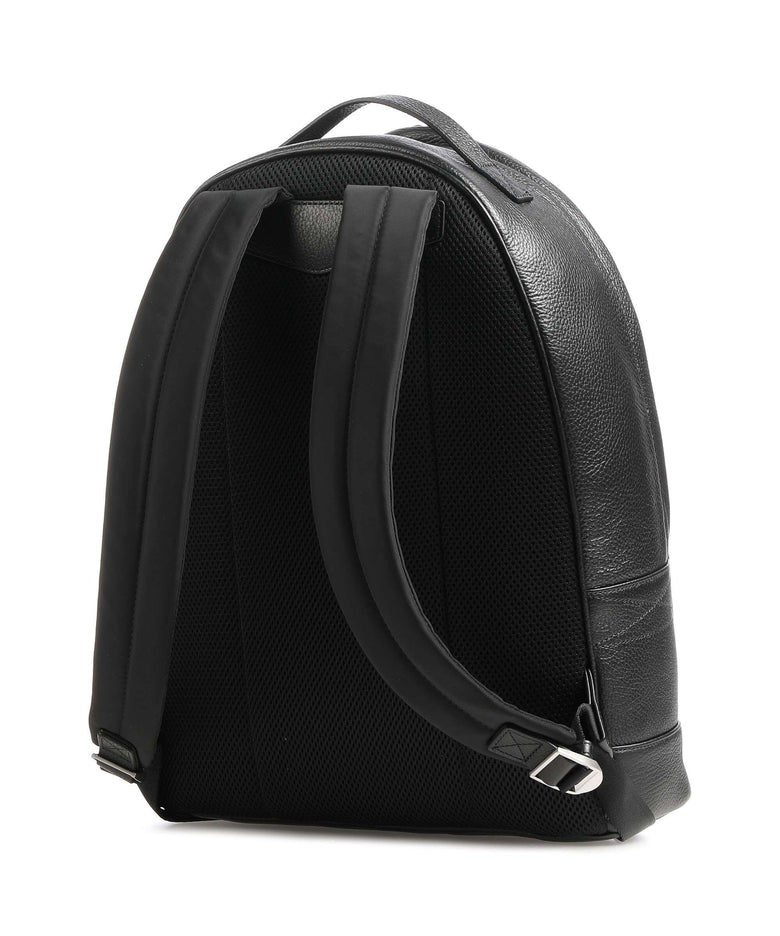 armani backpack leather Emporio Armani Backpack 15″ grained cow leather nero