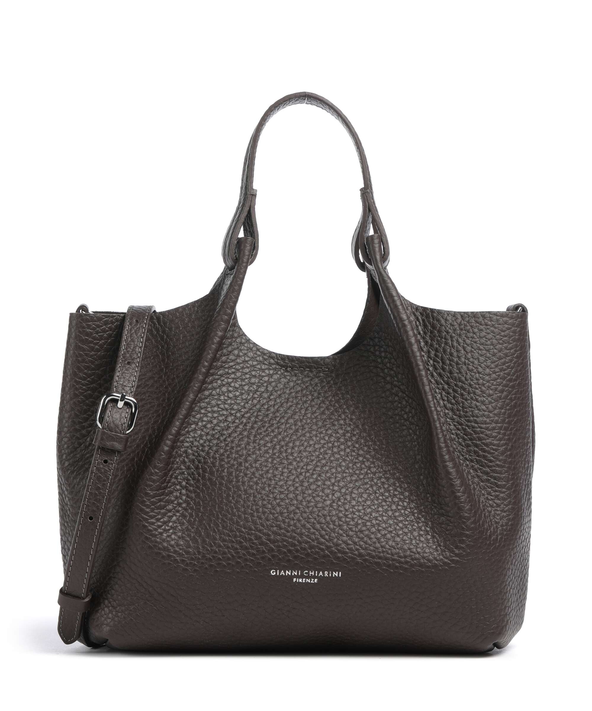 Gianni Chiarini Dua M Handbag grained cow leather espresso - 9719
