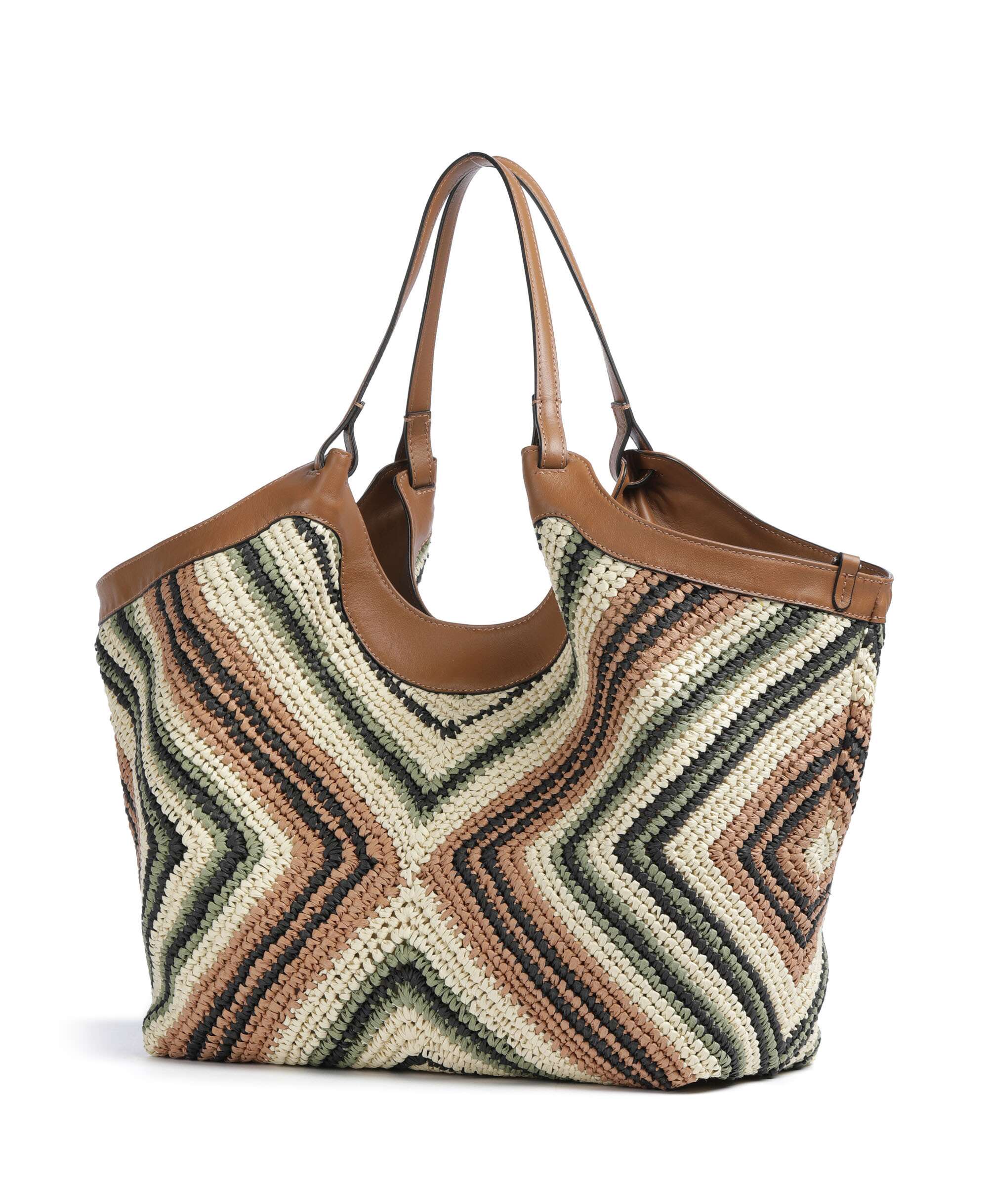 Gianni Chiarini Dua L Tote bag bast var willow - 12190-DIAMIX