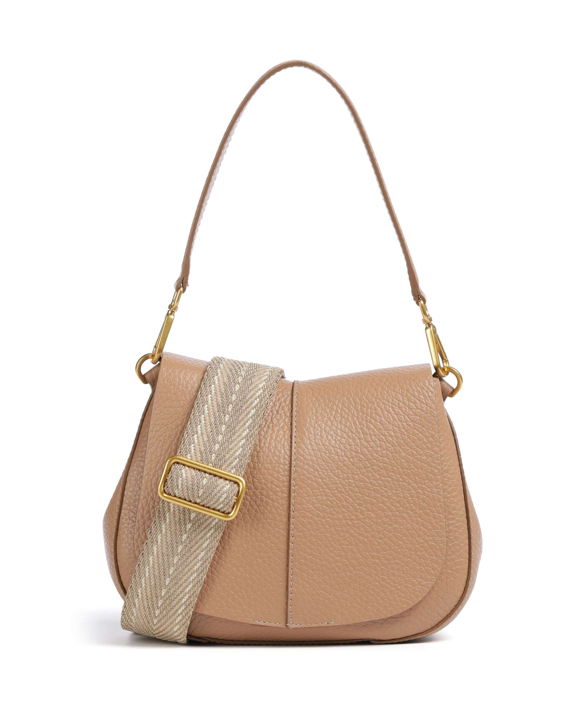 バッグ hrino293 Gianni Chiarini Helena Round Shoulder bag grained cow leather clay