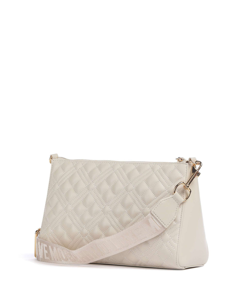 Love Moschino Allure Crossbody bag avorio