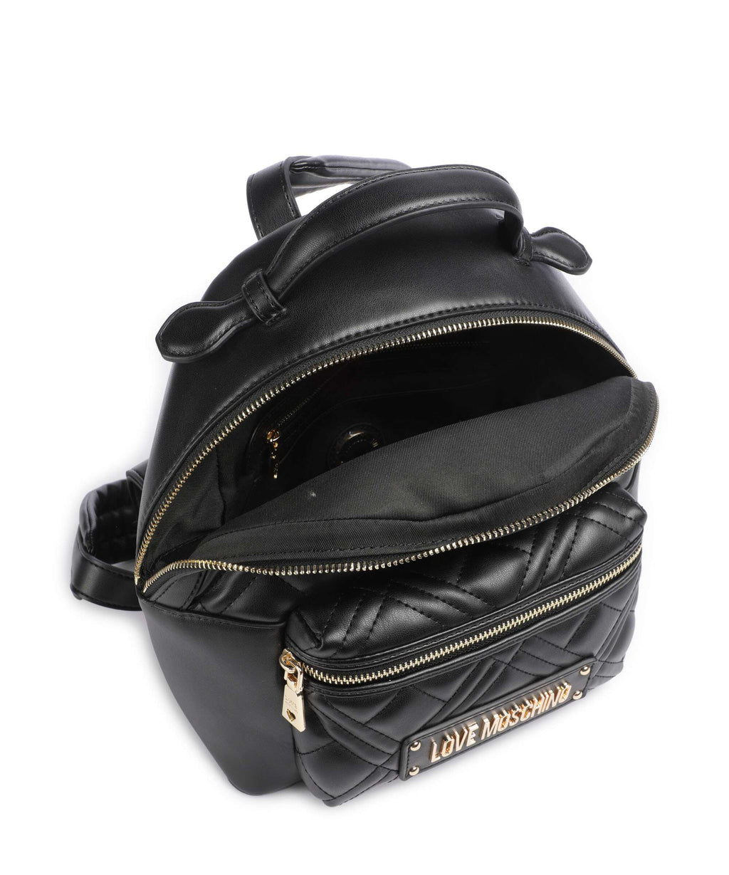 Love Moschino Quilted Backpack nero