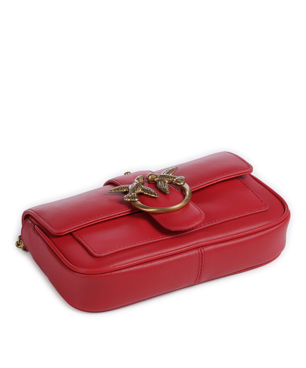 Pinko Love One Pocket Wallet rosso/antique gold