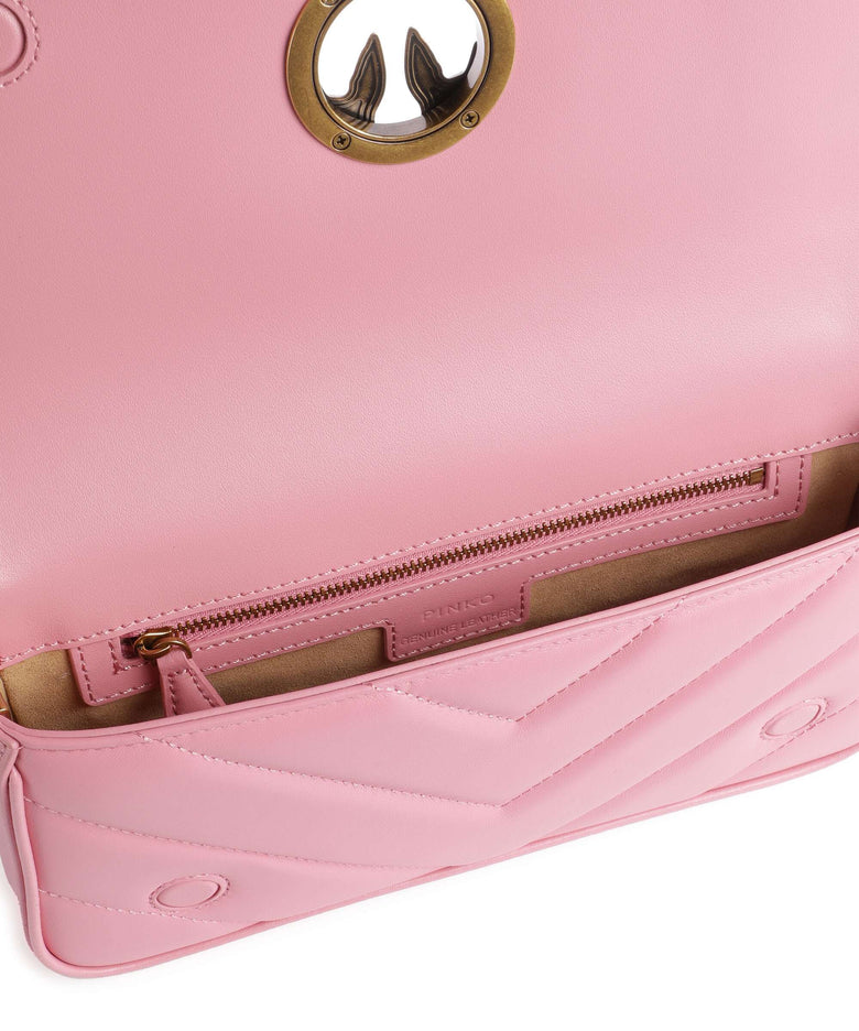 Pinko Love Click Mini Shoulder bag rosa marino