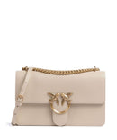 Pinko Love One Classic Shoulder bag beige/grigio fumo/antique gold