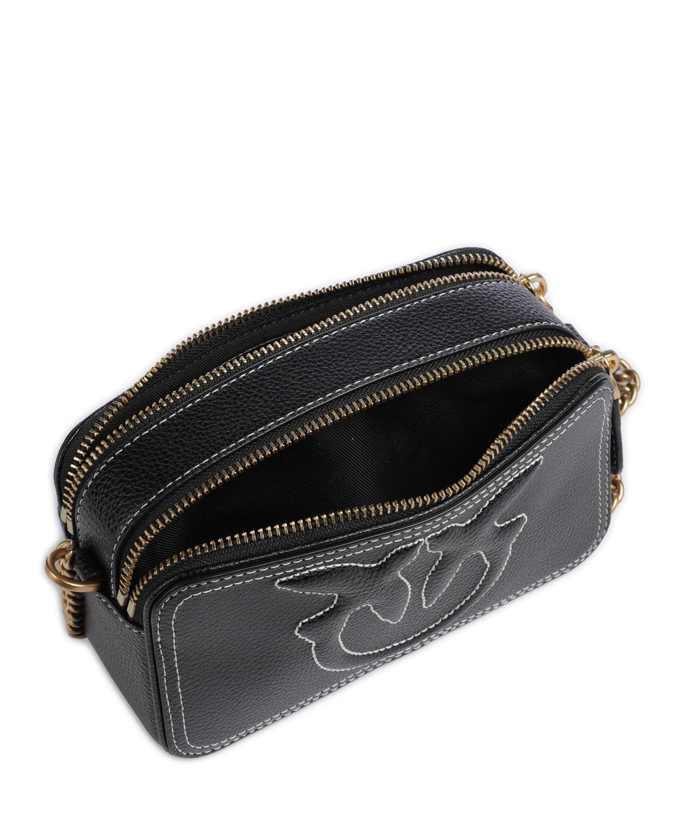 Pinko Carrie Crossbody bag nero/antique gold