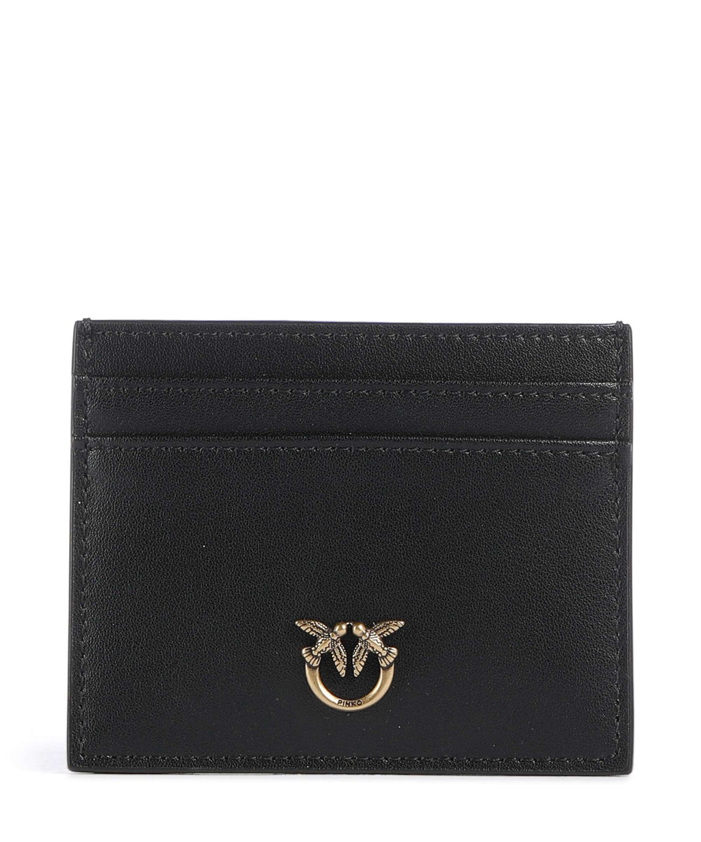Pinko Credit card holder nero/antique gold