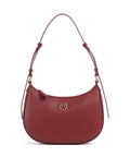 Pinko Half Moon Mini Shoulder bag bordeaux merlot/antique gold
