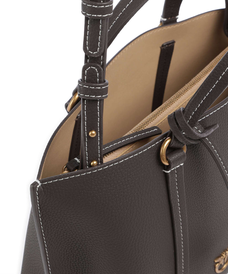 Pinko Carrie Classic Handbag moro/antique gold