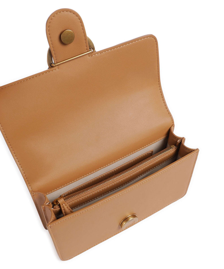 Pinko Love One Mini Shoulder bag torrone/antique gold