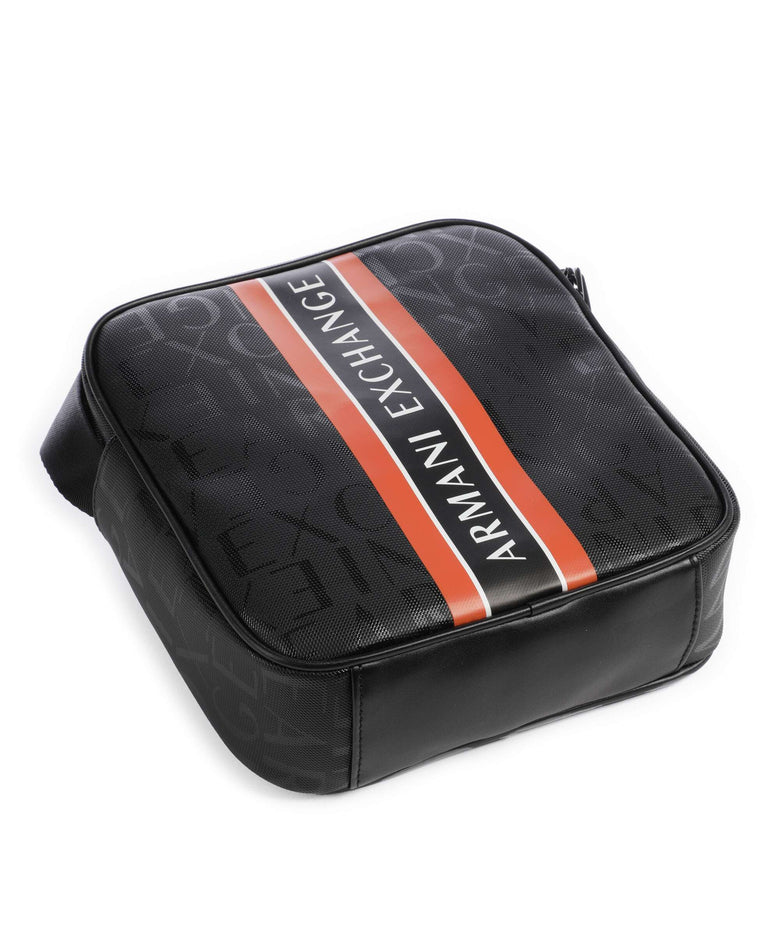 Armani Exchange Crossbody bag black/orange 