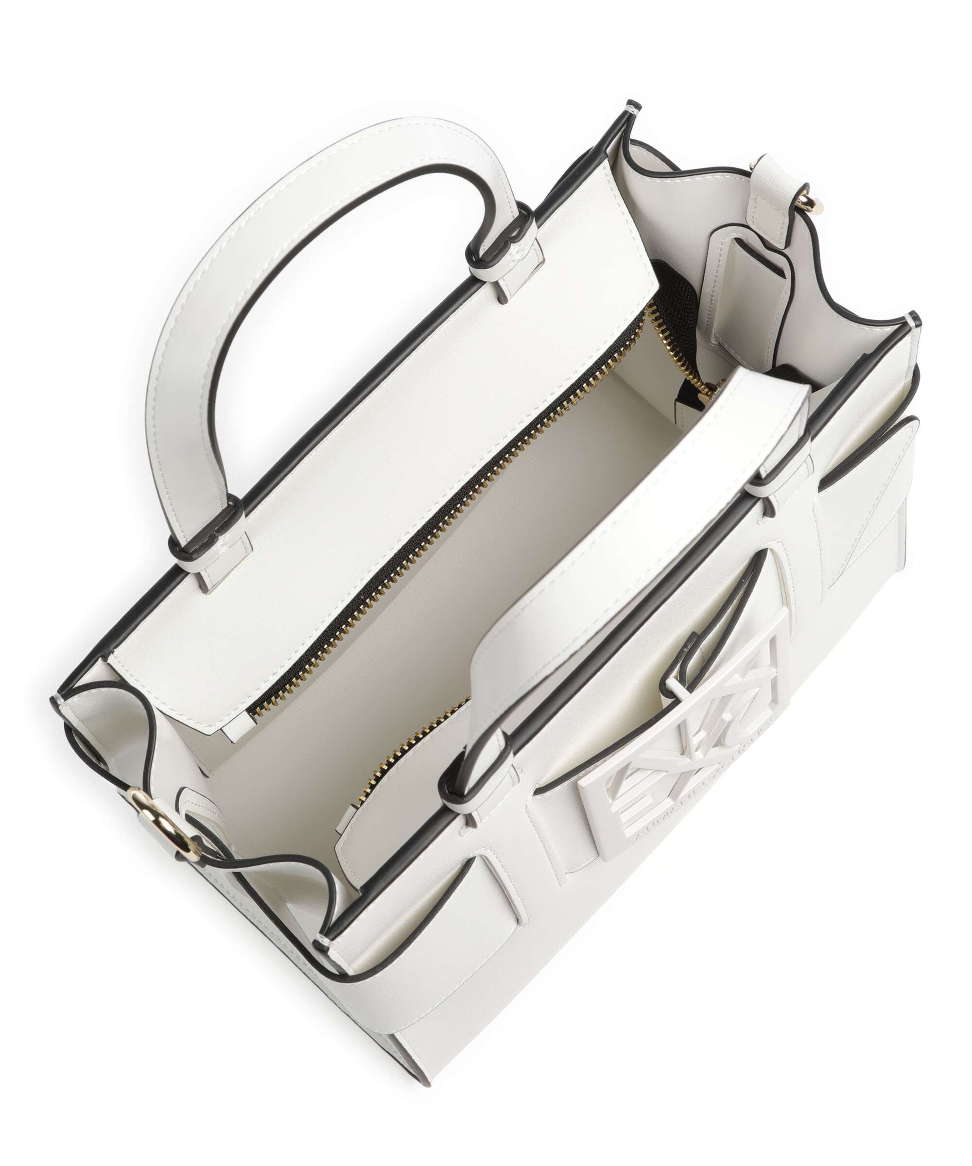 Armani Exchange Susie M Handbag optical white