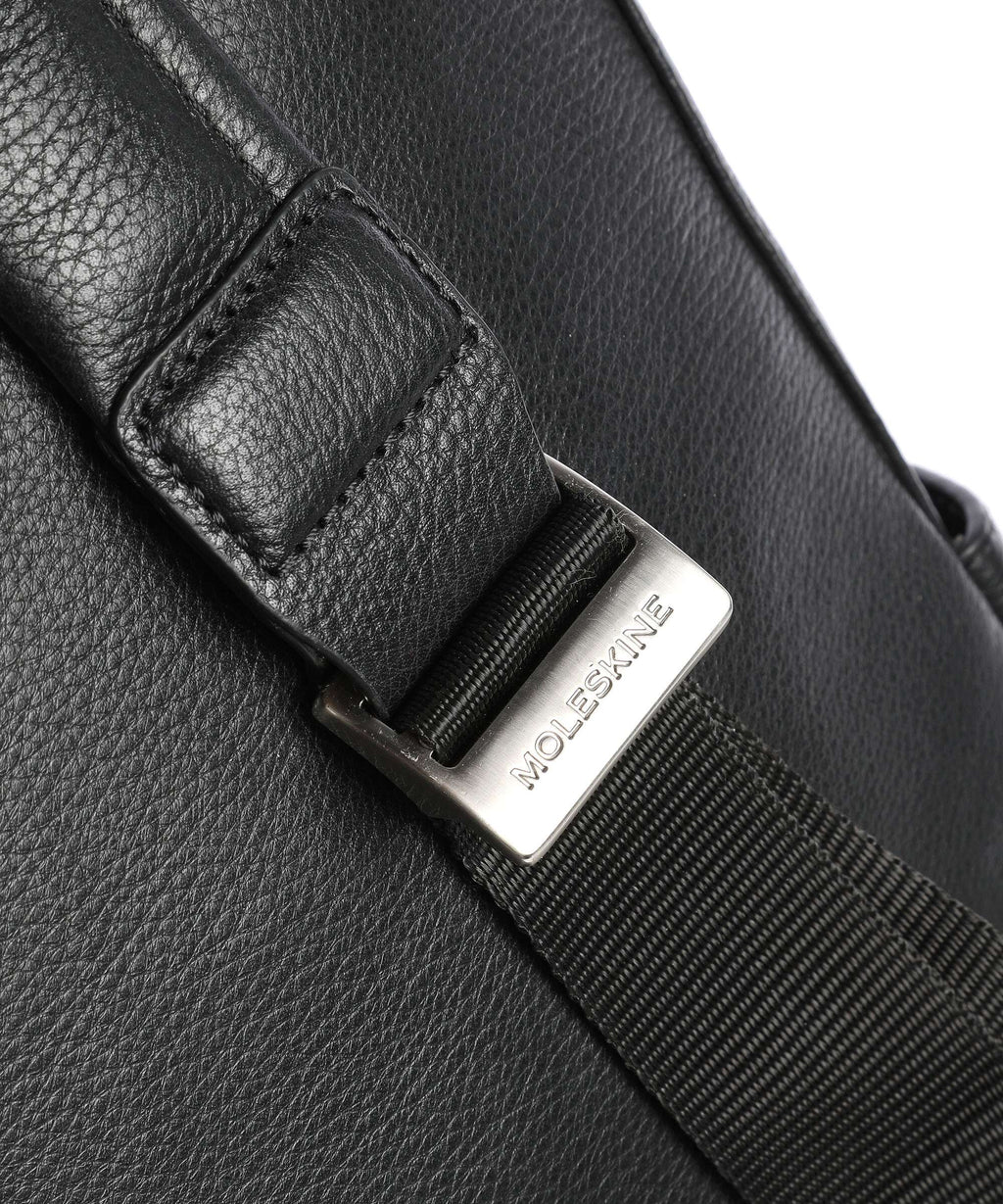 Moleskine Classic Leather Collection Backpack schwarz