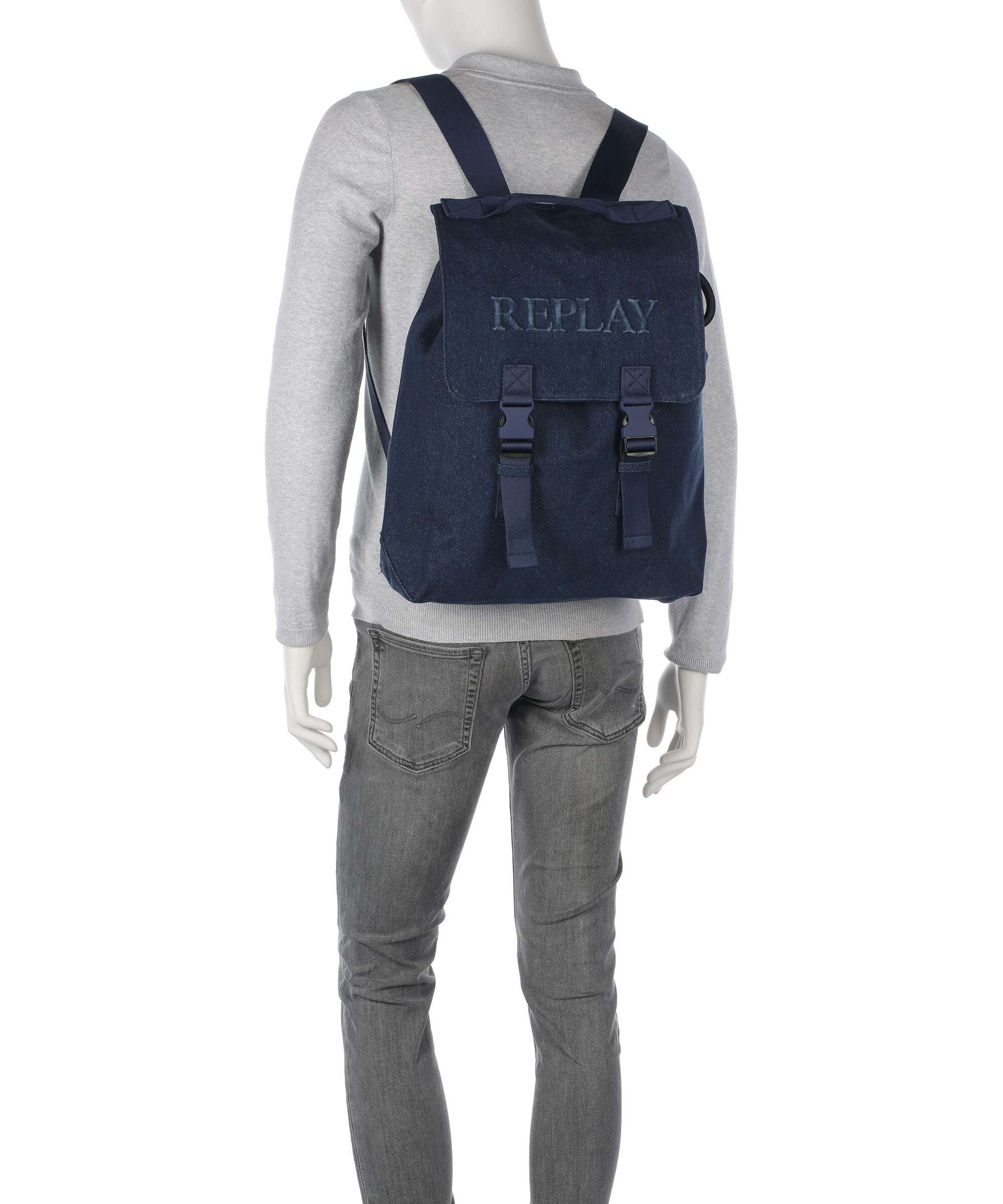Replay Backpack night denim