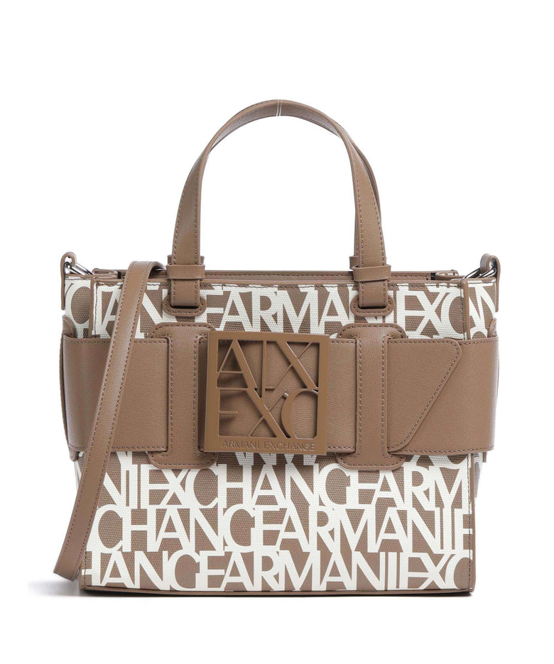Armani Exchange Susie M Handbag white/pisco