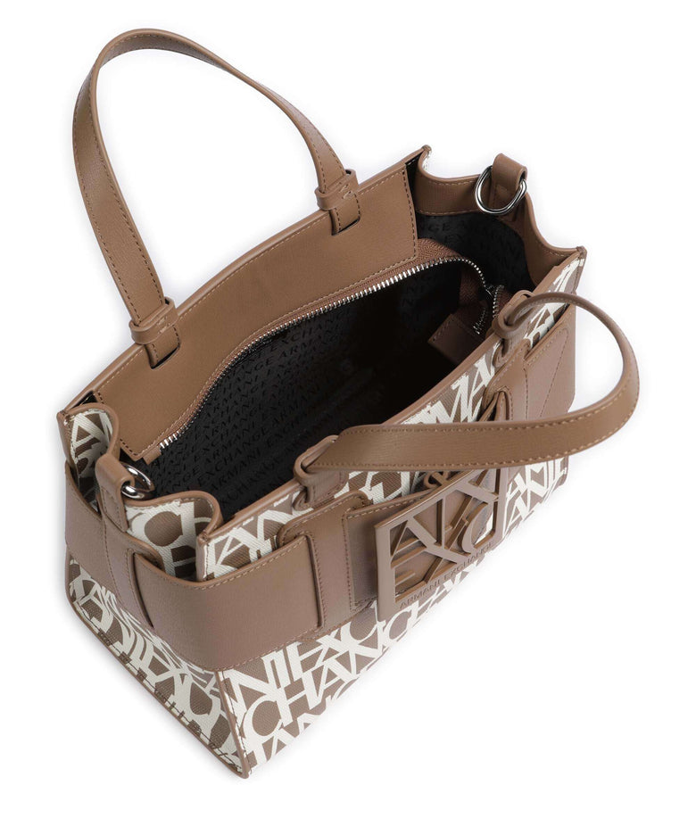 Armani Exchange Susie M Handbag white/pisco