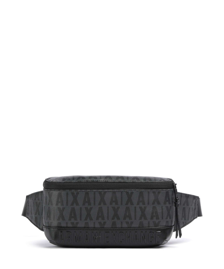Armani Exchange Belt bag asphalt black
