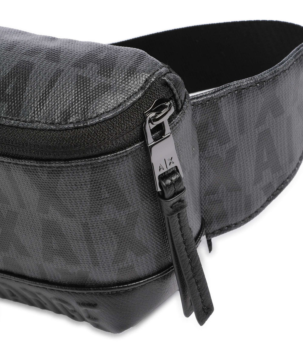 Armani Exchange Fanny pack asphalt black