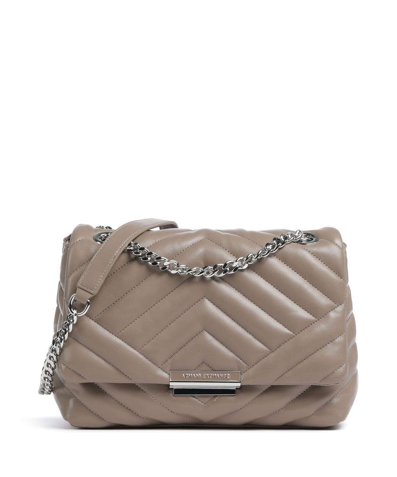 Armani Exchange Victoria M Shoulder bag dark pisco