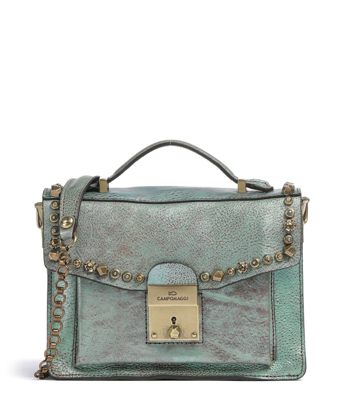 Campomaggi Crossbody bag emerald green