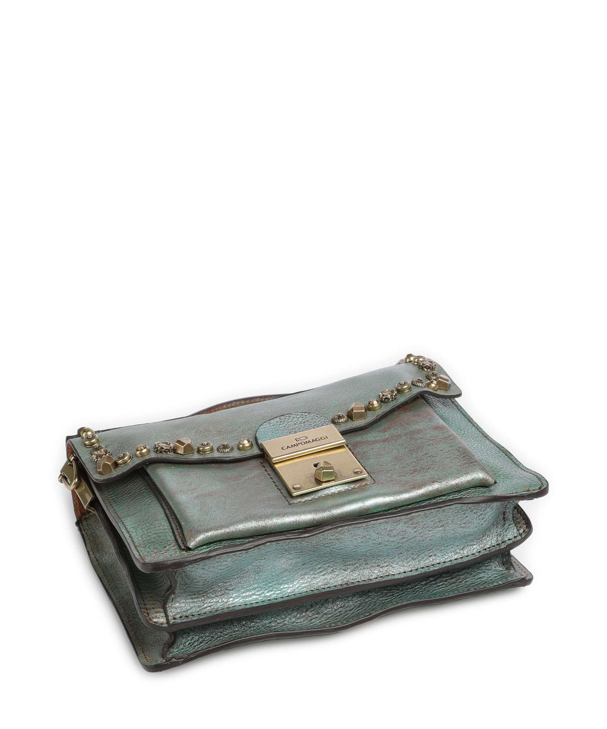 Campomaggi Crossbody bag emerald green