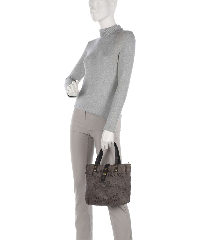 Campomaggi Handbag beige/grigio/nera