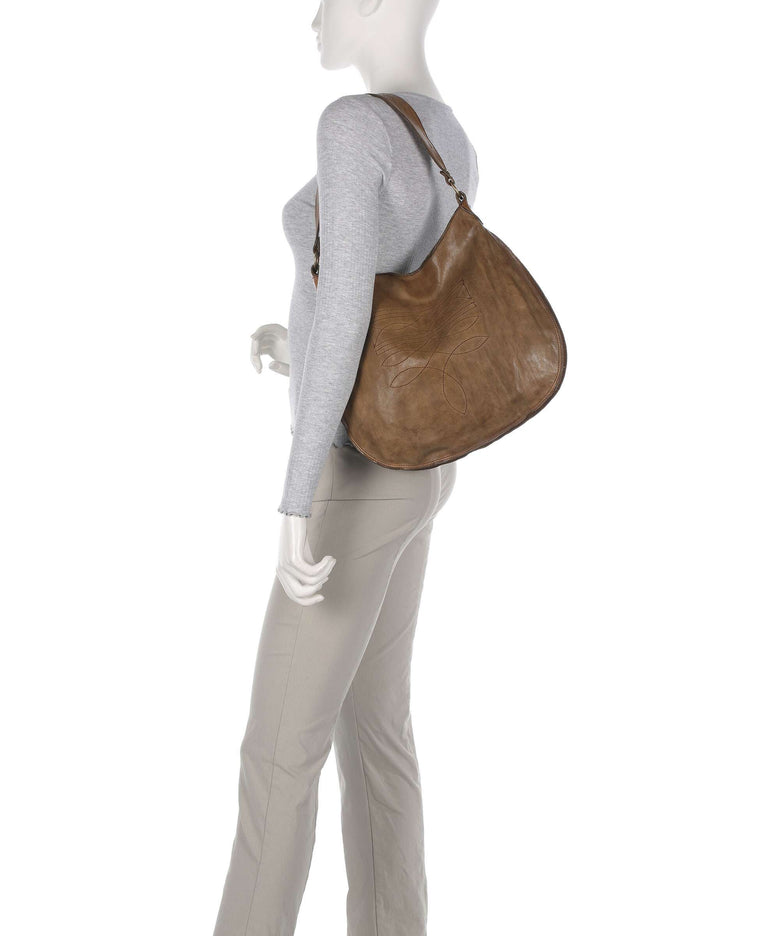 Campomaggi Hobo bag verde militare