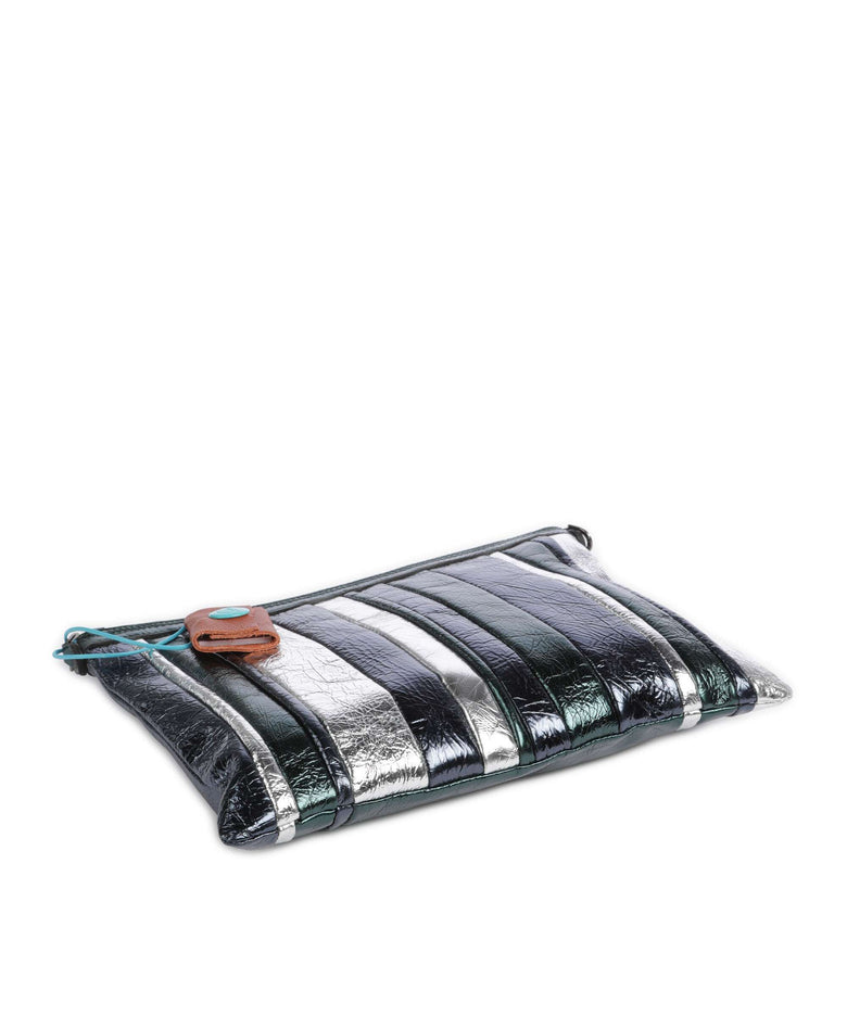 Gabs Santa Fe Ilia Shoulder bag smeraldo/zaffiro/argento