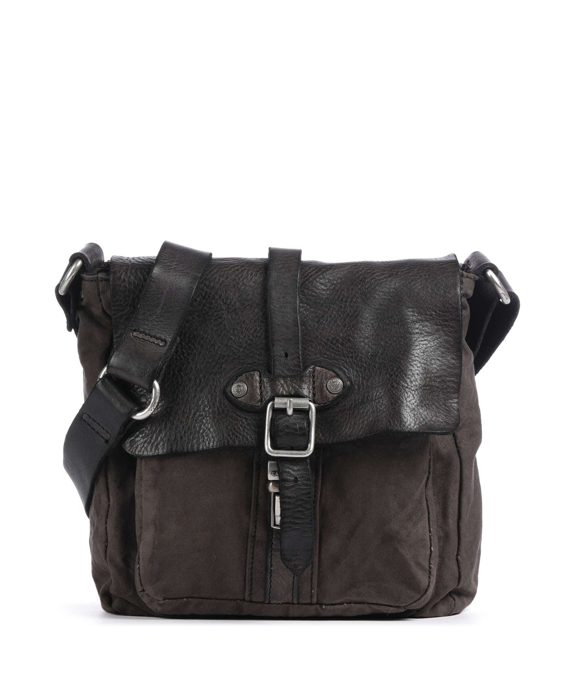 Campomaggi Crossbody bag verde militare/grigio