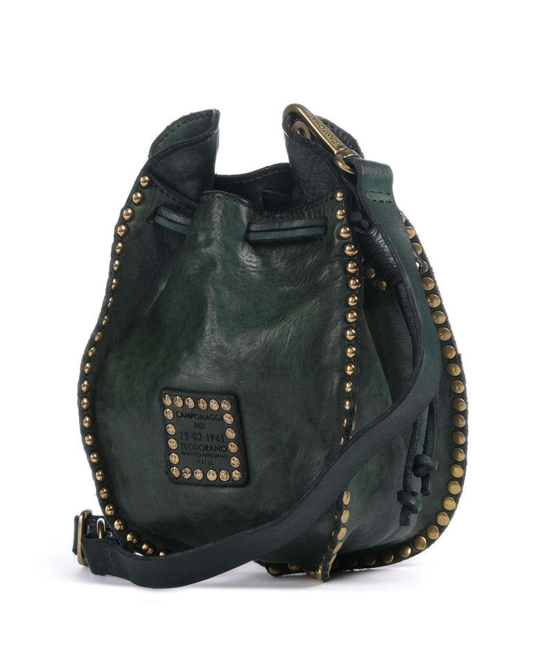 Campomaggi Bucket bag green bottle