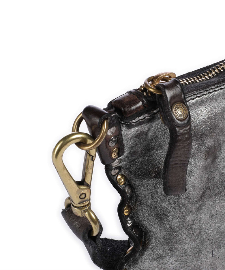 Campomaggi Crossbody bag lead grey