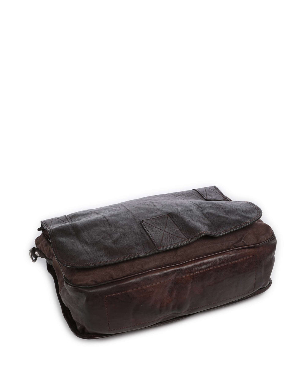 Campomaggi Messenger bag verde militare/moro