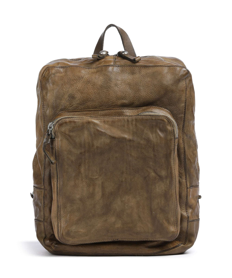 campomaggi cargo leather backpack Campomaggi Backpack cow leather verde militare