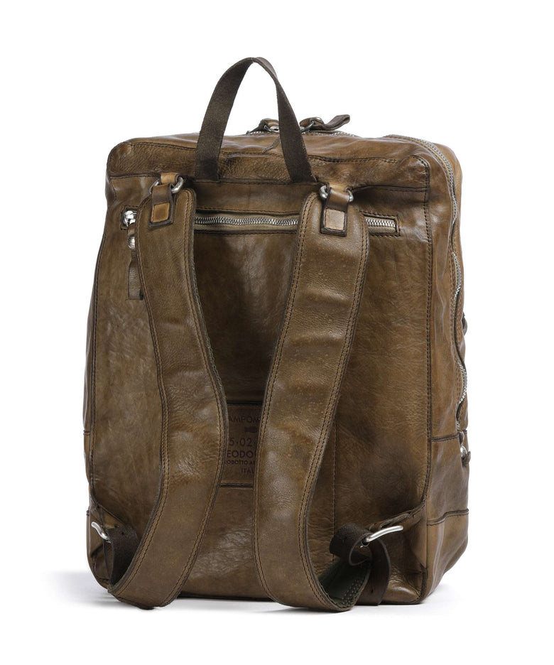 campomaggi cargo leather backpack Campomaggi Backpack cow leather verde militare