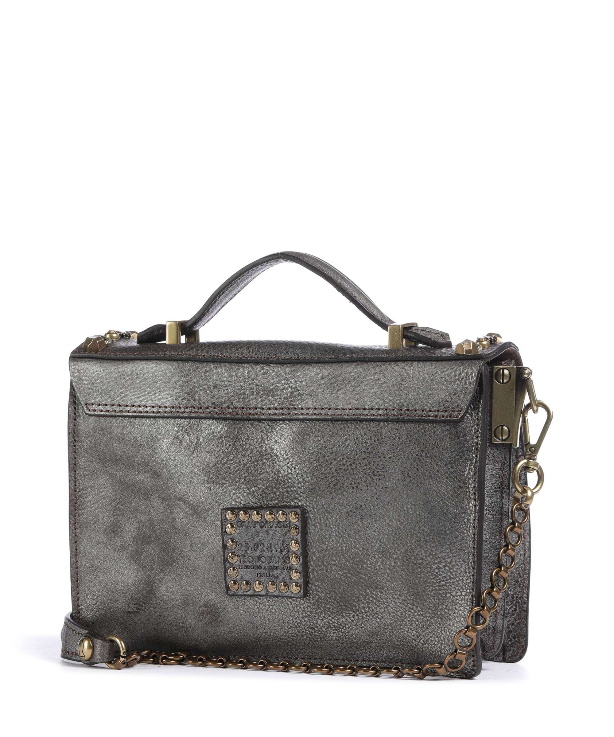 Campomaggi Crossbody bag leather anthracite - C010141NDX2338C0002
