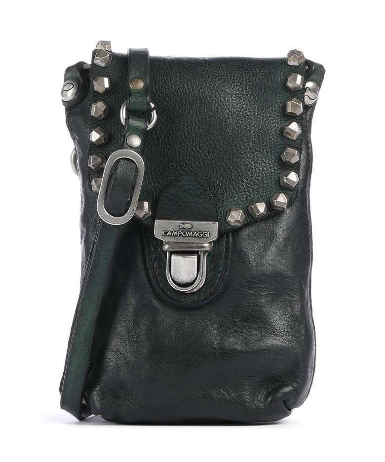 Campomaggi Phone bag green bottle