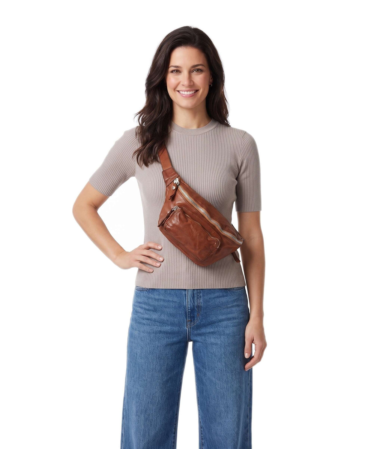 Campomaggi Belt bag cognac