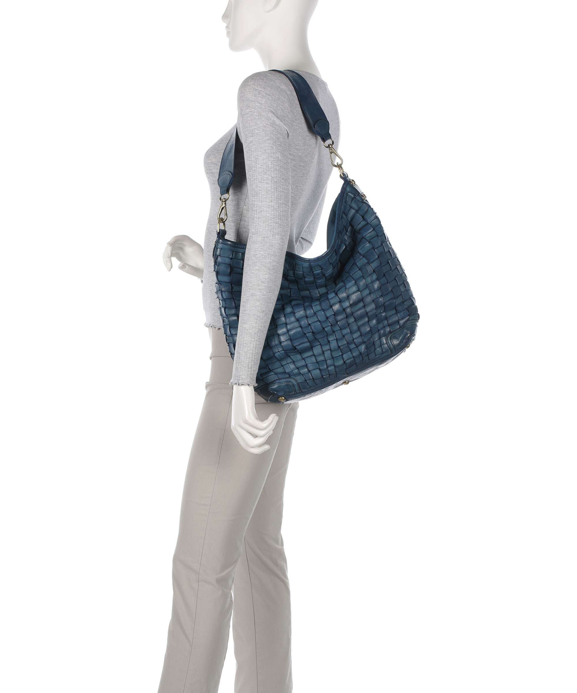 Campomaggi Hobo bag zaffiro