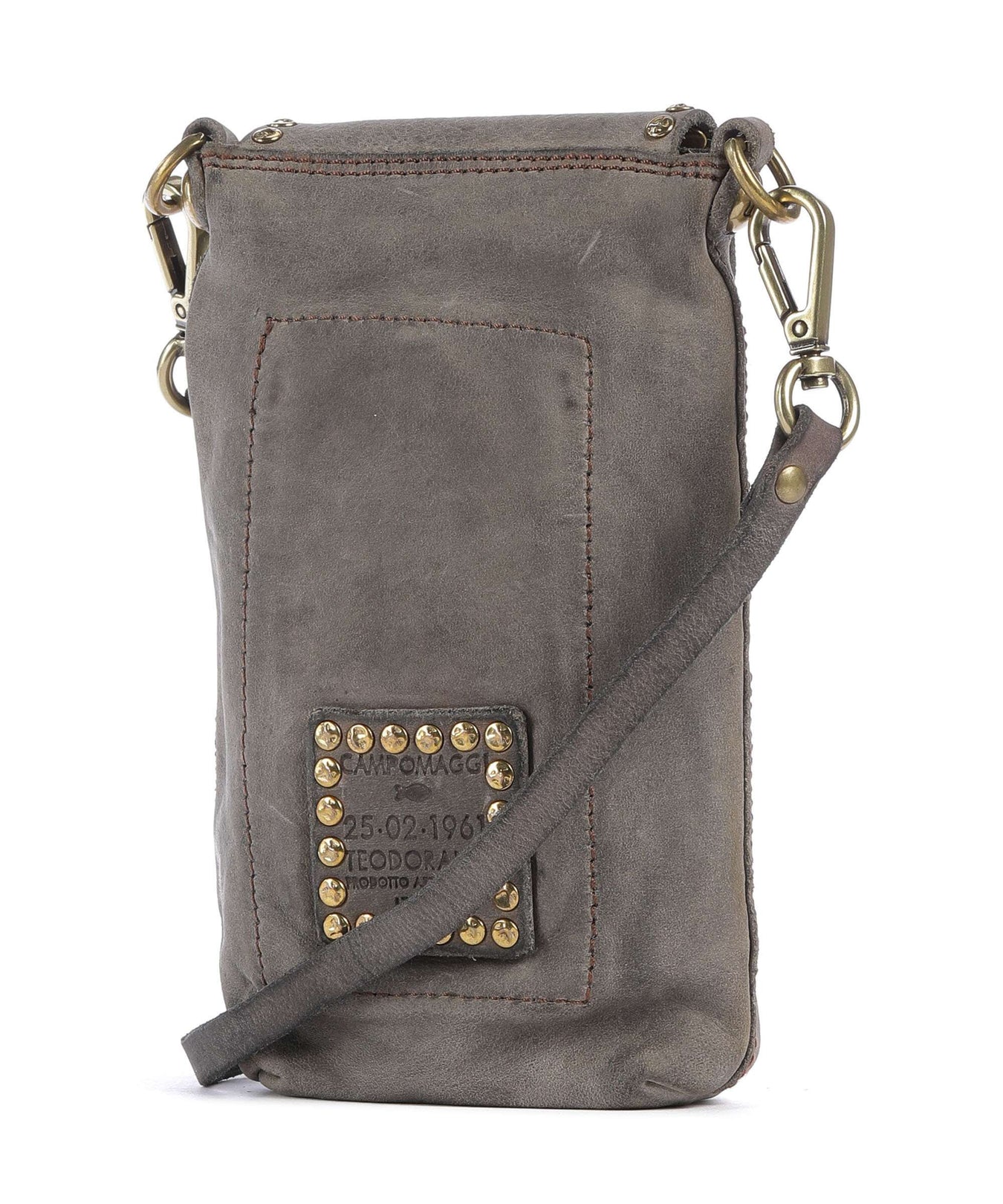 Campomaggi Phone bag cemento