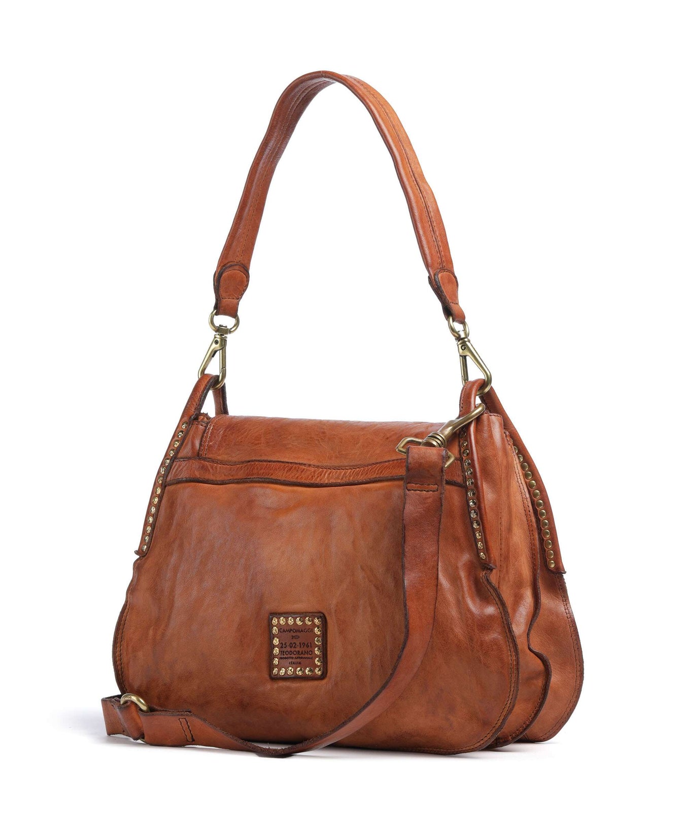 Campomaggi Hobo bag cognac