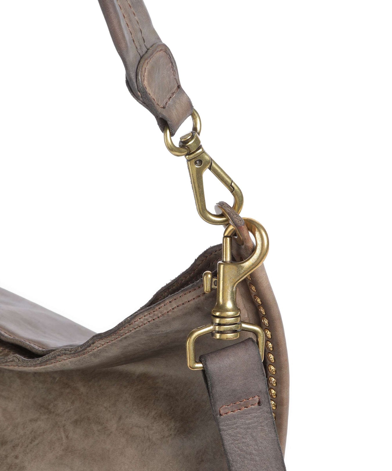 Campomaggi Hobo bag cemento