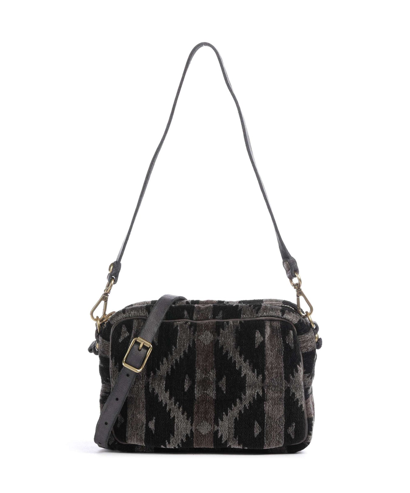 Campomaggi Shoulder bag beige/nero