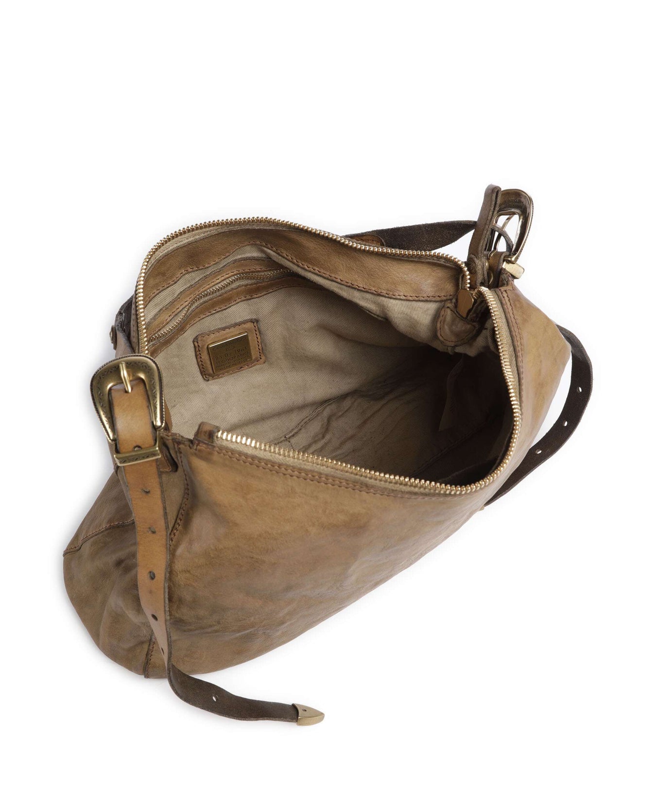 Campomaggi Hobo bag verde militare