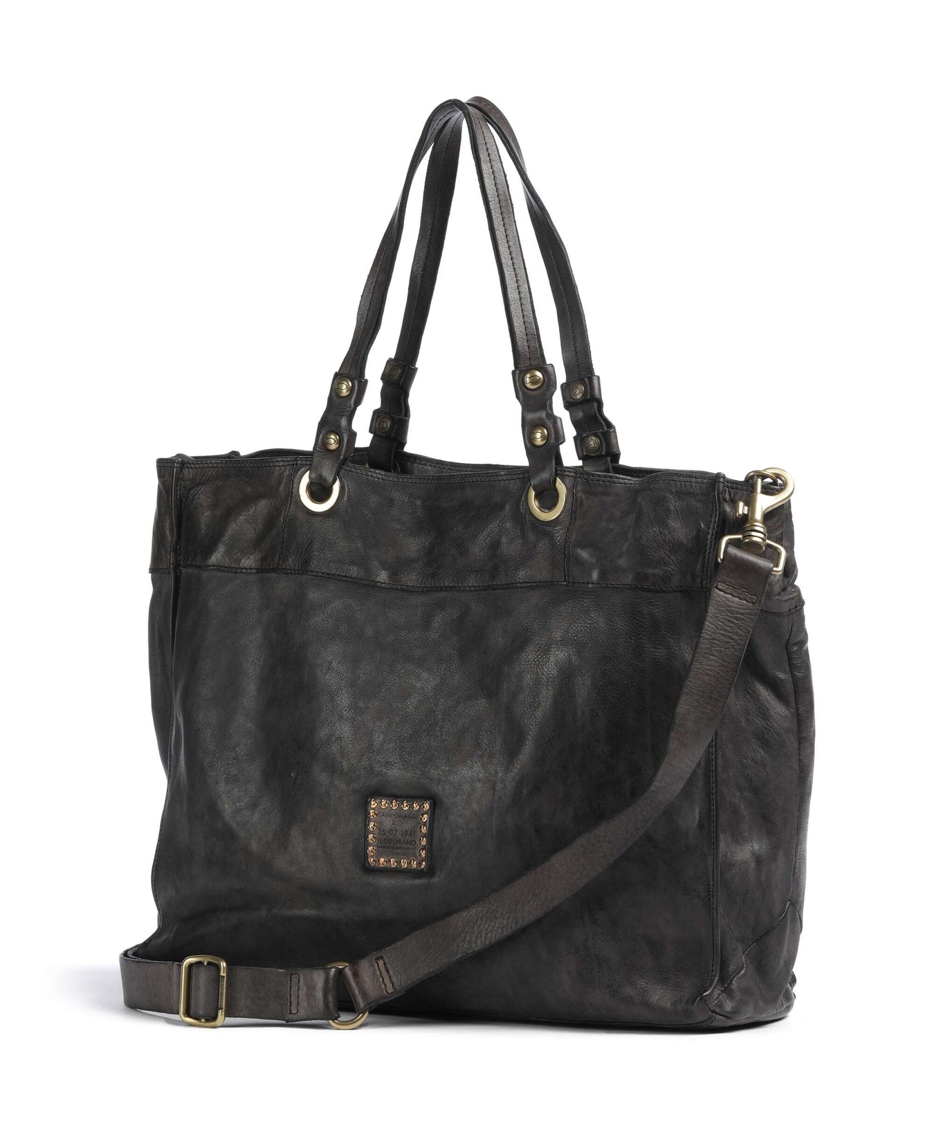 Campomaggi Tote bag grigio