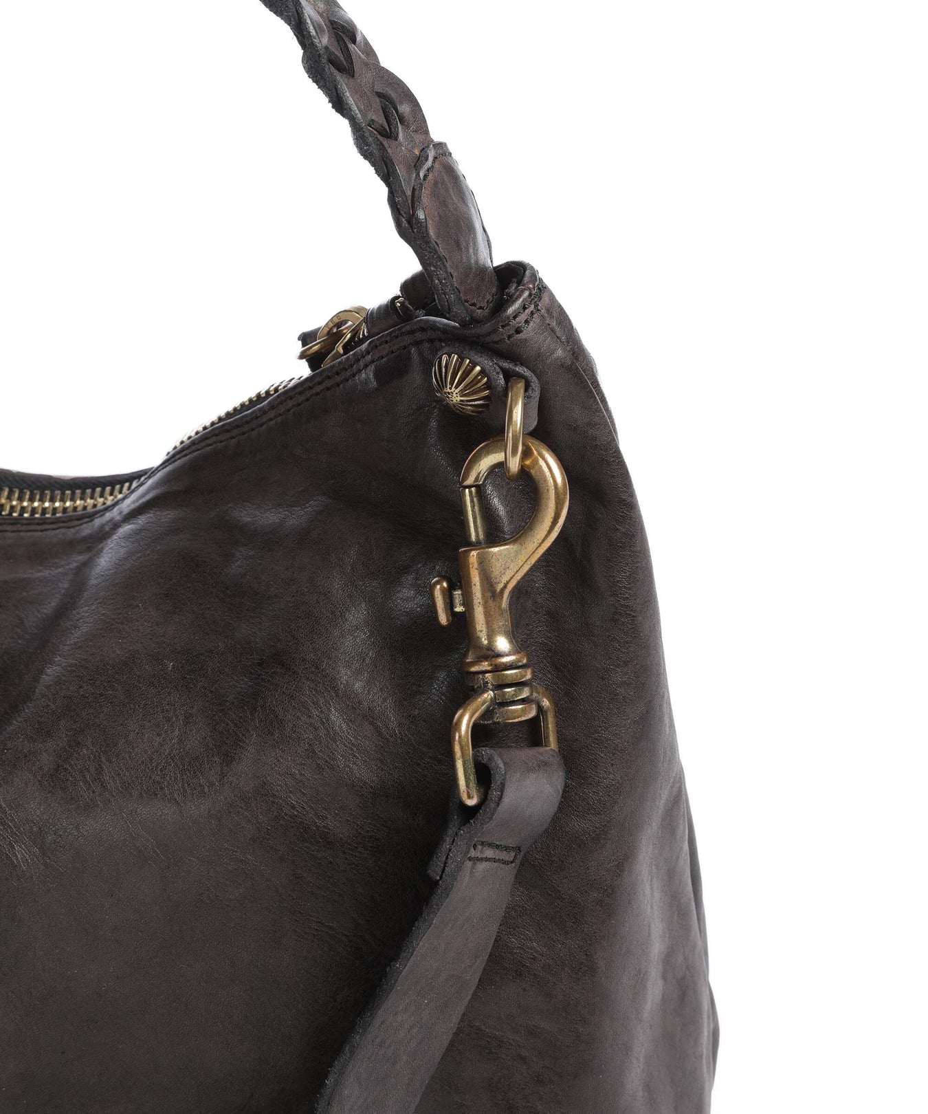 Campomaggi Hobo bag grigio