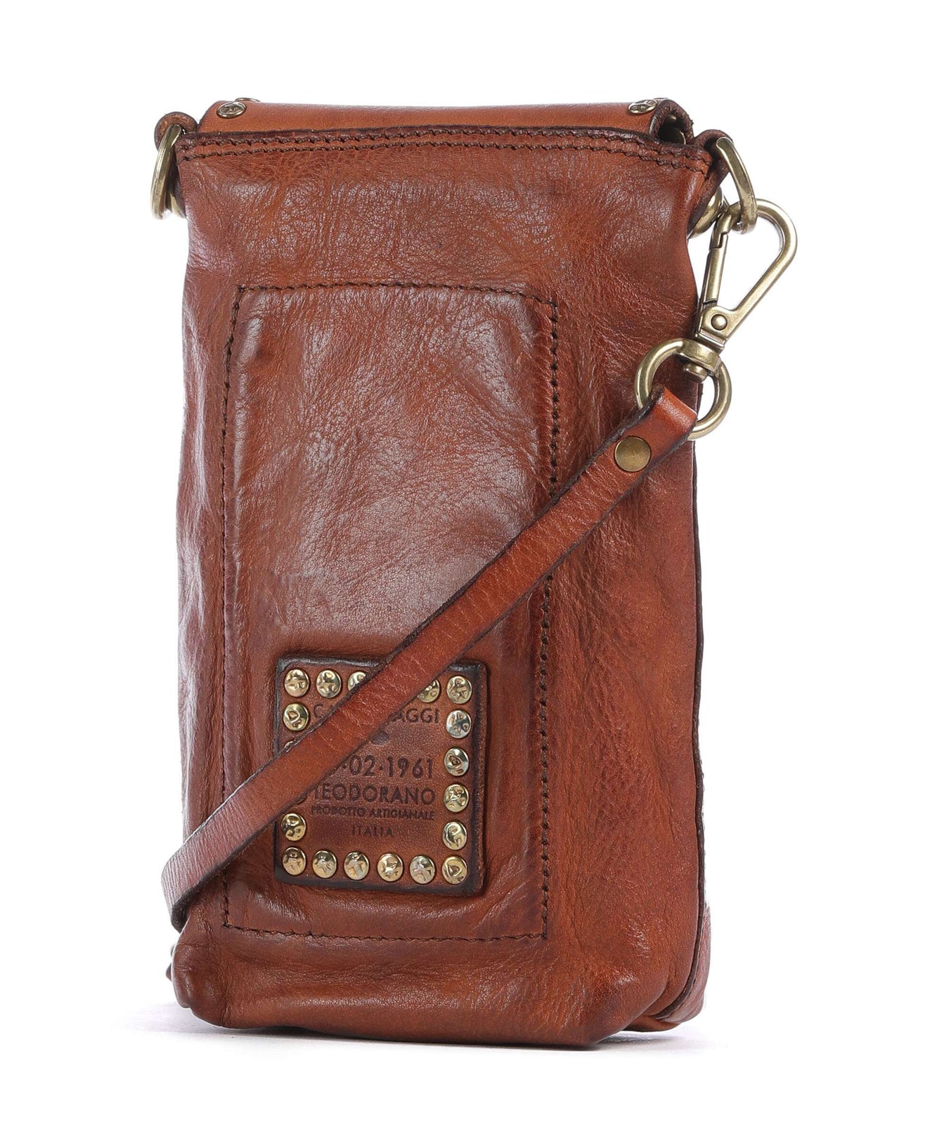 Campomaggi Phone bag cognac