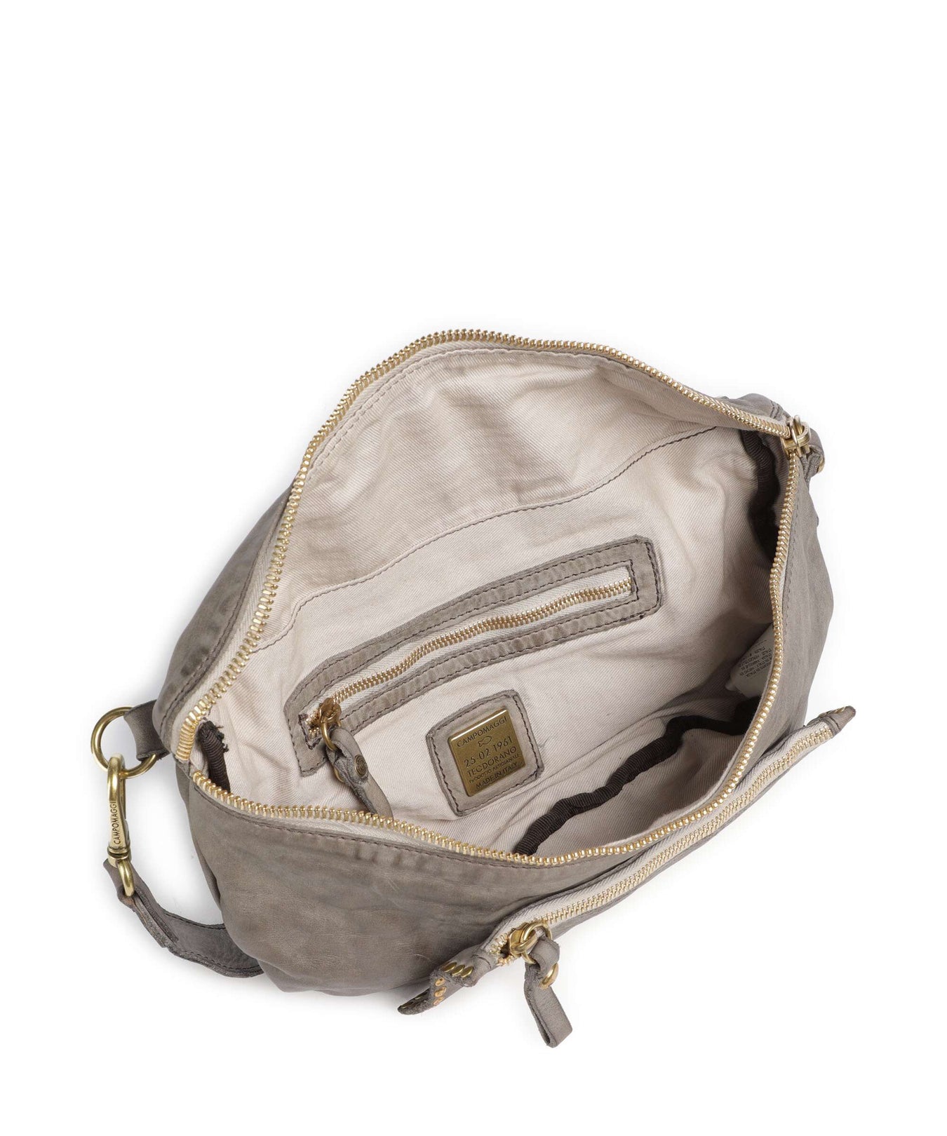 Campomaggi Shoulder bag cemento