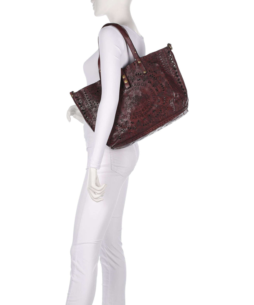 Campomaggi Tote bag borgogna