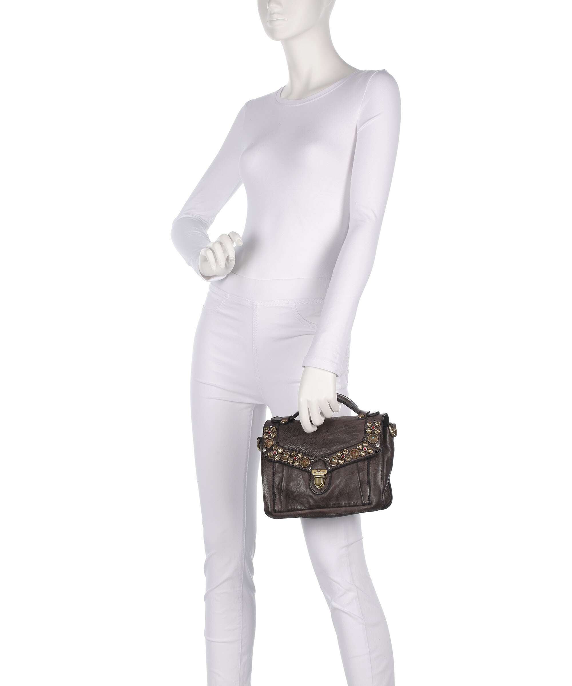 Campomaggi Crossbody bag grigio