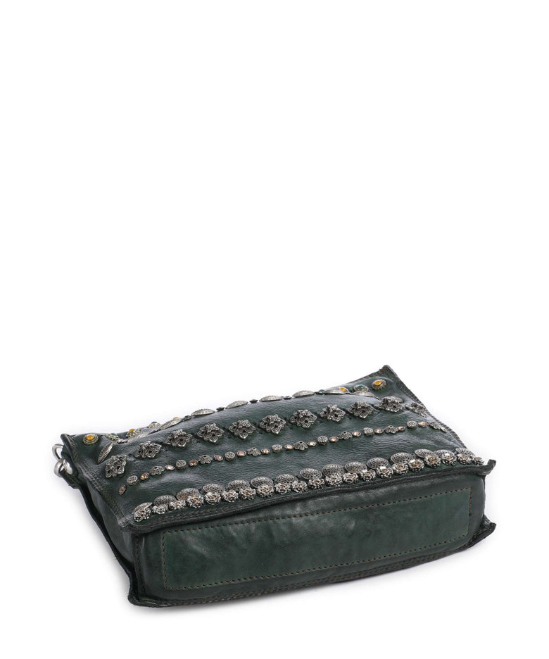 Campomaggi Shoulder bag green bottle